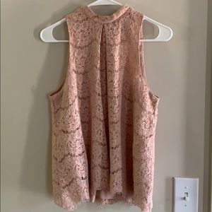 Lace Sleeveless Top